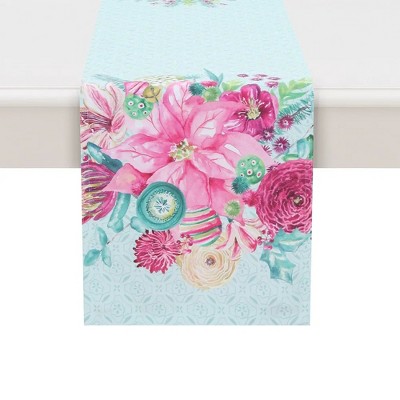 Laural Home Boho Christmas Rectangle Table Runner