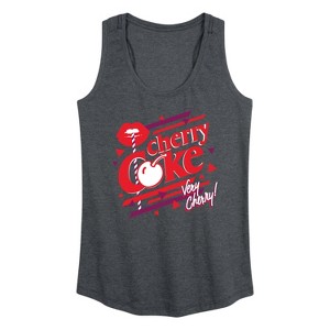 Women's - Coca-Cola - Cherry Coke Very Cherry Graphic Racerback Tank - 1 of 4