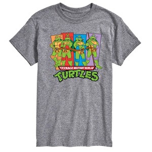 Men's - Teenage Mutant Ninja Turtles - TMNT Group Short Sleeve Graphic T-Shirt - 1 of 4