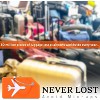 8 Pack Silicone Luggage Tag for Suitcases with Stainless Loop, TSA Approved, Privacy Protection Travel Bag Tags - 4 of 4