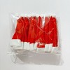 CAPPSLEE 10 Pieces Mini Christmas Hat Cutlery Bags, Festive Knife and Fork Covers for Holiday Table Decor and Wine Bottle Toppers - 2 of 4