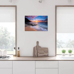 iCanvas Sunset Over The Na Pali Coast From Ke'e Beach Hawaii USA I by Russ Bishop Canvas Print Wall Art - 1 of 3