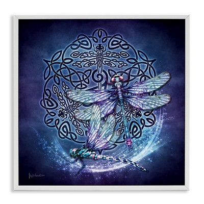 Stupell Industries Dragonfly & Celtic Knot, 17" x 17"