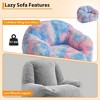 Bean Bag Chairs for Kids, 39 Inch Bean Bag Sofa with Sponge Filler, Large Beanbag Sofa Chair with Backrest and Armrest, Soft Fluffy Reading Chair - 2 of 4