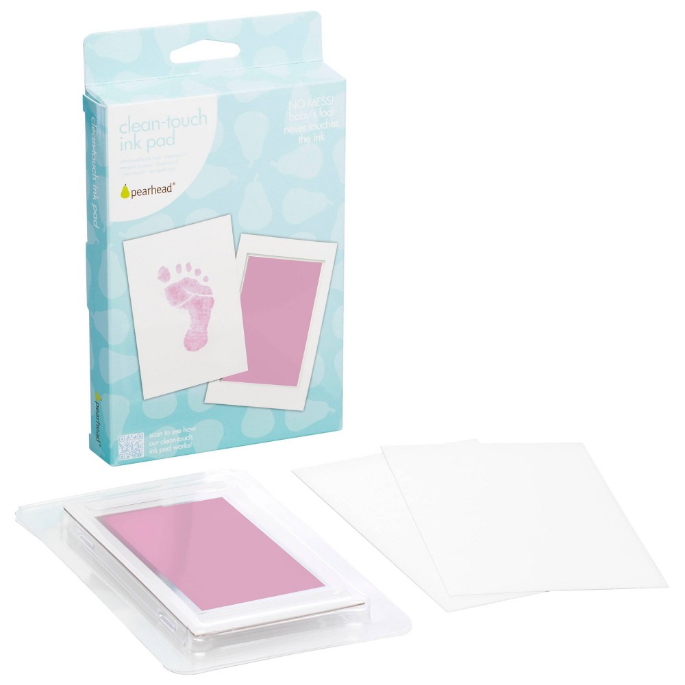 UPC 698904000099 product image for Pearhead Clean-Touch Ink Pad - Pink | upcitemdb.com