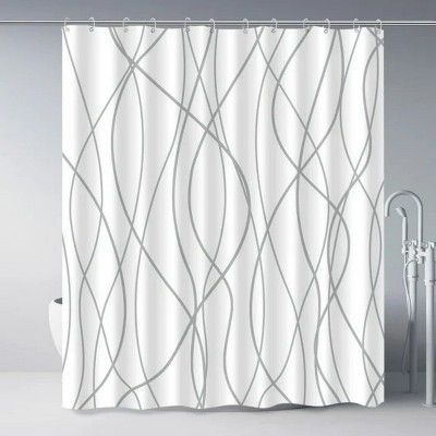 LunaLulinlk Stripe Shower Curtain