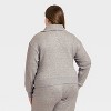 Women's Quarter Zip Pullover Sweatshirt - Universal Thread™ - 2 of 3