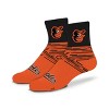 MLB Baltimore Orioles Youth Quarter Socks - 2pk: Cushioned Heel & Toe, Team Logo Design - 2 of 4