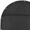 Uttermost Rapido Oval Vanity Decorative Wall Mirror Modern Matte Black Iron Frame 24" Wide for Bathroom Bedroom Living Room Home Office House Entryway - 4 of 4