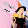 Unique Bargains Women's Halloween Funny Bat Wing Skull Hair Clip 1 Pc - 3 of 4