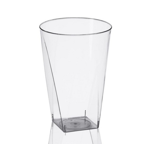14 oz. Crystal Clear Plastic Disposable Party Cups (500 Tumblers