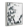 Stupell Industries Winter Ski Slopes Mountain Framed Giclee Art - 2 of 4