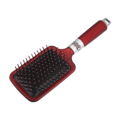 T8-02 Brush Medium Stiff Red - Terry Bennett's Tack