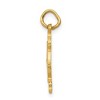 Black Bow Jewelry 14k Yellow Gold Captain's Wheel Pendant and Charm - 2 of 4