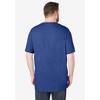 KingSize Shrink-Less Lightweight Longer-Length Crewneck Pocket T-Shirt - 3 of 4