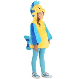 HalloweenCostumes.com Child Disney Little Mermaid Flounder Costume | Little Mermaid Costumes - 1 of 4