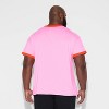 Pride Adult Sporty Ringer Patchwork T-Shirt - Pink - 2 of 3