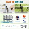 AMERLIFE 8FT 10FT 12FT 14FT 15FT 16FT Outdoor Trampoline with Enclosure Net and Ladder, Recreational Trampolines for Kids and Adults - 3 of 4