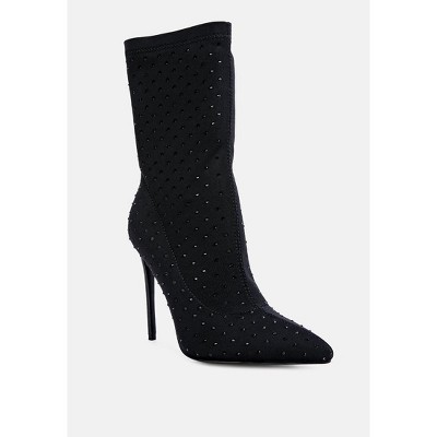 Cheugy Embellished Ankle Women Boots