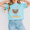 Simply Sage Market Women's Boho Hello Summer Drink Short Sleeve Relaxed Fit Cropped Graphic Tee - 2 of 3