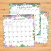 Willow Creek Press Succulents 2025 12"x12" Spiral Wall Calendar: Monthly Paper Planner, All Ages, Blue, January-December - image 3 of 4