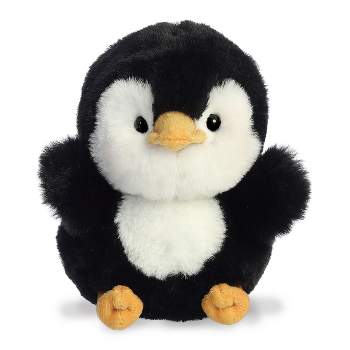 Aurora Rolly Pet 5" Peewee Penguin Black Stuffed Animal