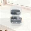 Unique Bargains Square Multi-Function with Mirror Jewelry Box Jewelry Organizer 1 Pc - 4 of 4