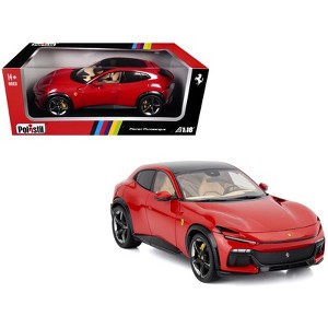 たか1/18 フェラーリ Purosangue 2022 ロッソコルサ 2022 Ferrari Purosangue Rosso Corsa Red with Black Top 1/18