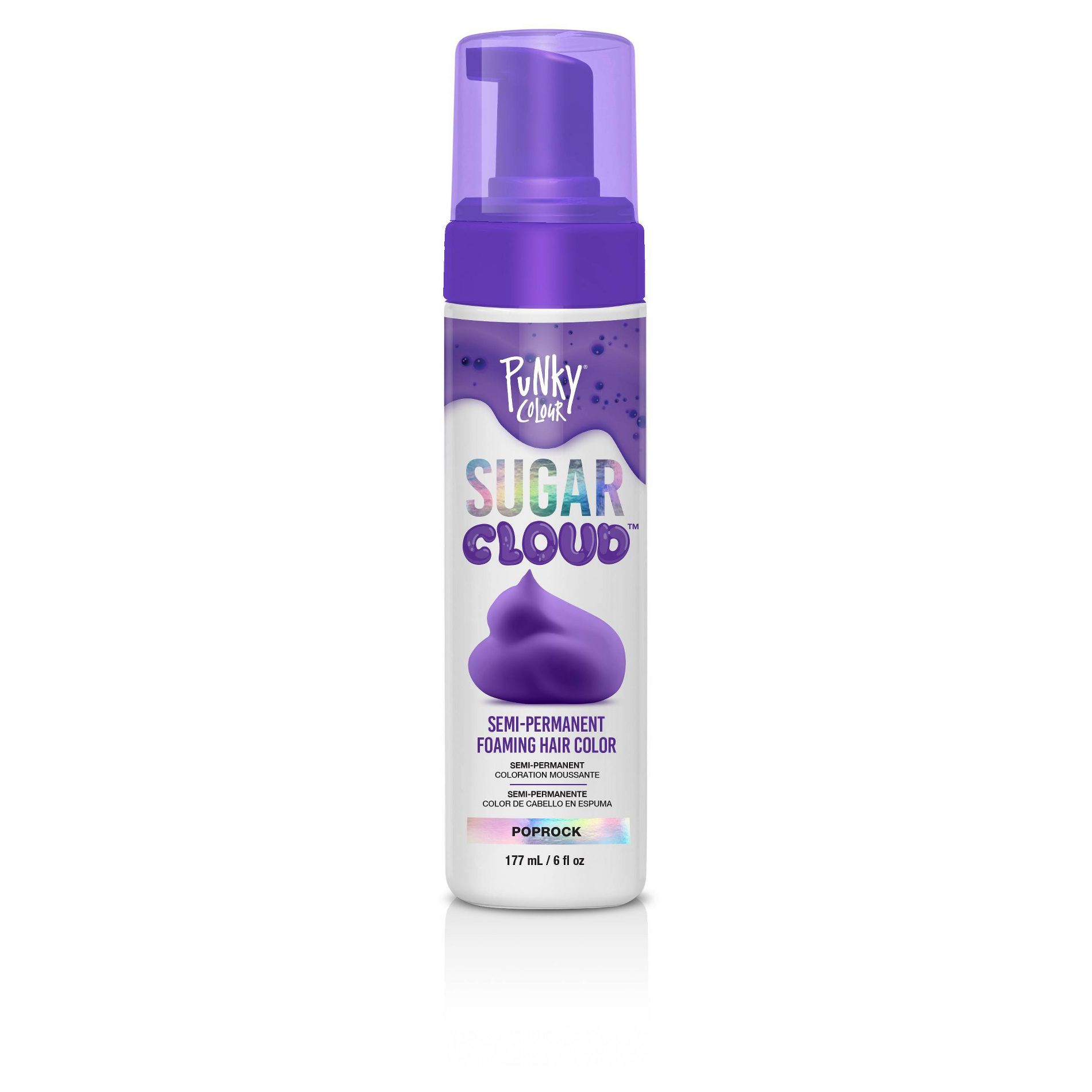 Punky Colour Sugar Cloud Semi-Permanent Hair Color - Poprock - 6oz