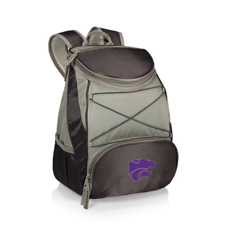 NCAA Kansas State Wildcats PTX Backpack Cooler - Black, 1 of 4