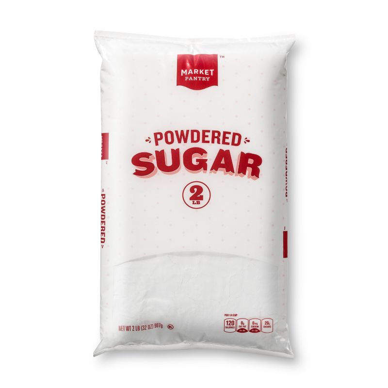 Powdered Sugar - 2lbs - Market Pantry&#8482;, 1 of 2