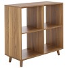 Yona 4 Shelf Accent Table - ACC5742A - Brown - Safavieh - 3 of 4
