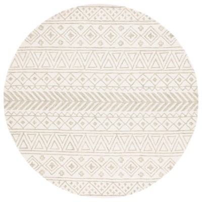ivory/light green