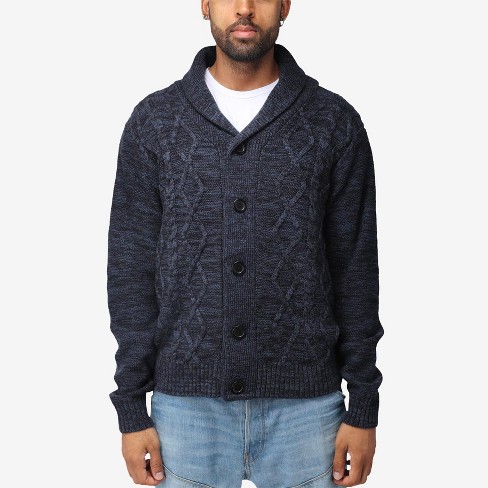 Men's Shawl Collar Cardigan