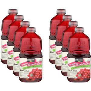 Langers Cranberry Raspberry Plus Juice - Case of 8 - 64 fl oz - 1 of 2