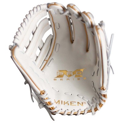 Miken Gold Pro White Sp Glv 13