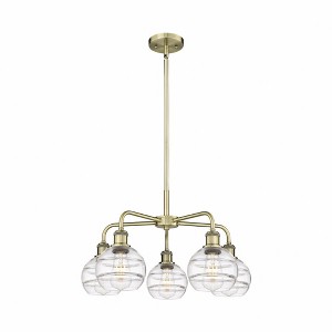 Rochester - 5 Light Stem Hung Chandelier In Industrial Style-13.38 Inches Tall and 23.88 Inches Wide - 1 of 1