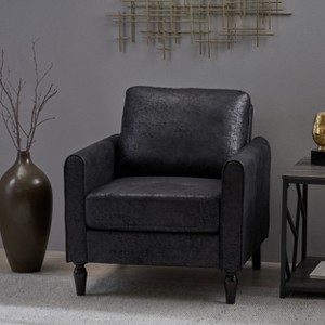 31"W Accent Chair Club Chair with Cushion-Merax - 1 of 4