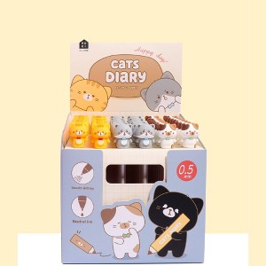 BC Mini - Cat Diary 1 Single Gel Pen - 1 of 1