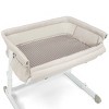 babyGap by Delta Children Whisper Bedside Bassinet - Oatmeal - 4 of 4