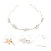 Unique Bargains Halloween Christmas Women's Cute Flower Curved Side Headbands Gold Tone 1 Pc - 3 of 4