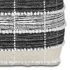 Highland Square Pouf White/Beige/Black - WyndenHall: Indoor/Outdoor, UV Resistant, 250lb Capacity - 4 of 4