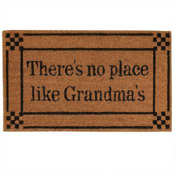 Park Designs No Place Like Grandmas Doormat - Beige 1'6''x2'6''