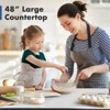 Costway 30" x 48" Commercial Kitchen Table Stainless Steel Food Prep & Work Table Silver - 4 of 4
