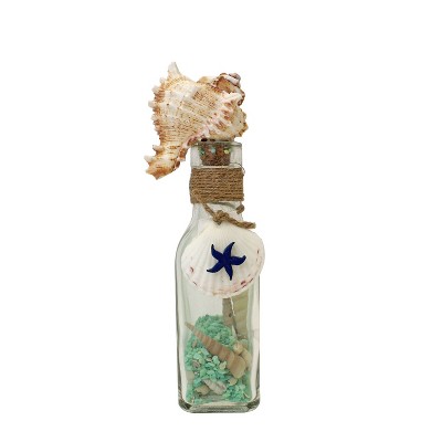 Beachcombers 6.15" GLS BTL with GREEN SAND STARFISH