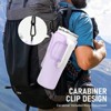 BABYYER Water Bottle Carrier Bag with Phone Pocket for Stanley 40oz Tumbler Neoprene Water Bottle Holder Pouch - 4 of 4