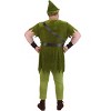HalloweenCostumes.com Men's Plus Size Classic Peter Pan Costume - 4 of 4