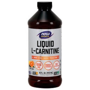 L-Carnitine Liquid 1000 mg, Citrus by Now Foods  -  16 oz Liquid - 1 of 2