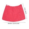 Unique Bargains Shower Wrap Towel for Women Adjustable Closure Bath Wrap with Pocket 1 Pc - 4 of 4