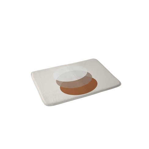 Sweet Home Collection - Memory Foam Non Slip Non Skid Back Plush Bath Mat  Rug, Cream, 24 X 48 : Target